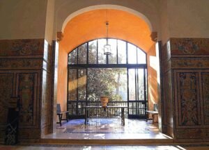 Mirador palacio gotico alcazar