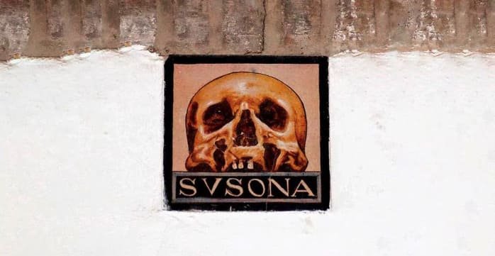 Azulejo Craneo Susona