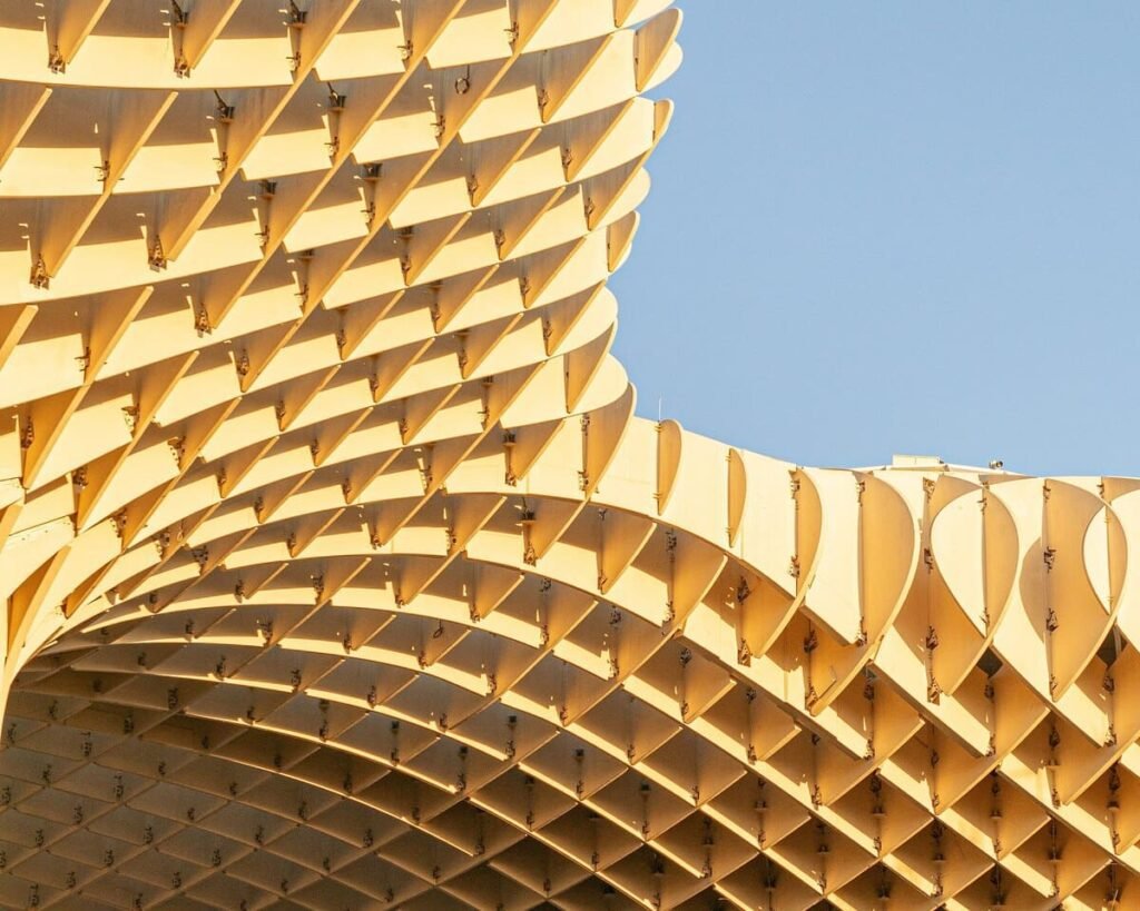 EStructura de madera de las setas de Sevilla
